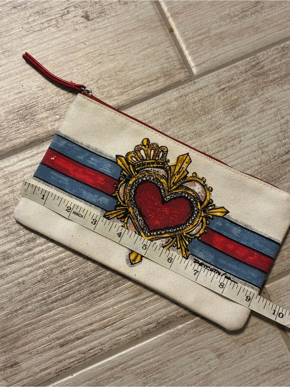 New Brighton In Love We Trust Pouch Set Tom Clancy Canvas Large And Small